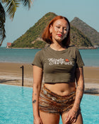 Temptation Island – Wild Desire Croptop (Olive)