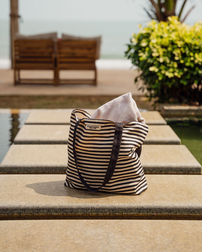 Temptation Island – Temptation Beach Bag (Gestreept)