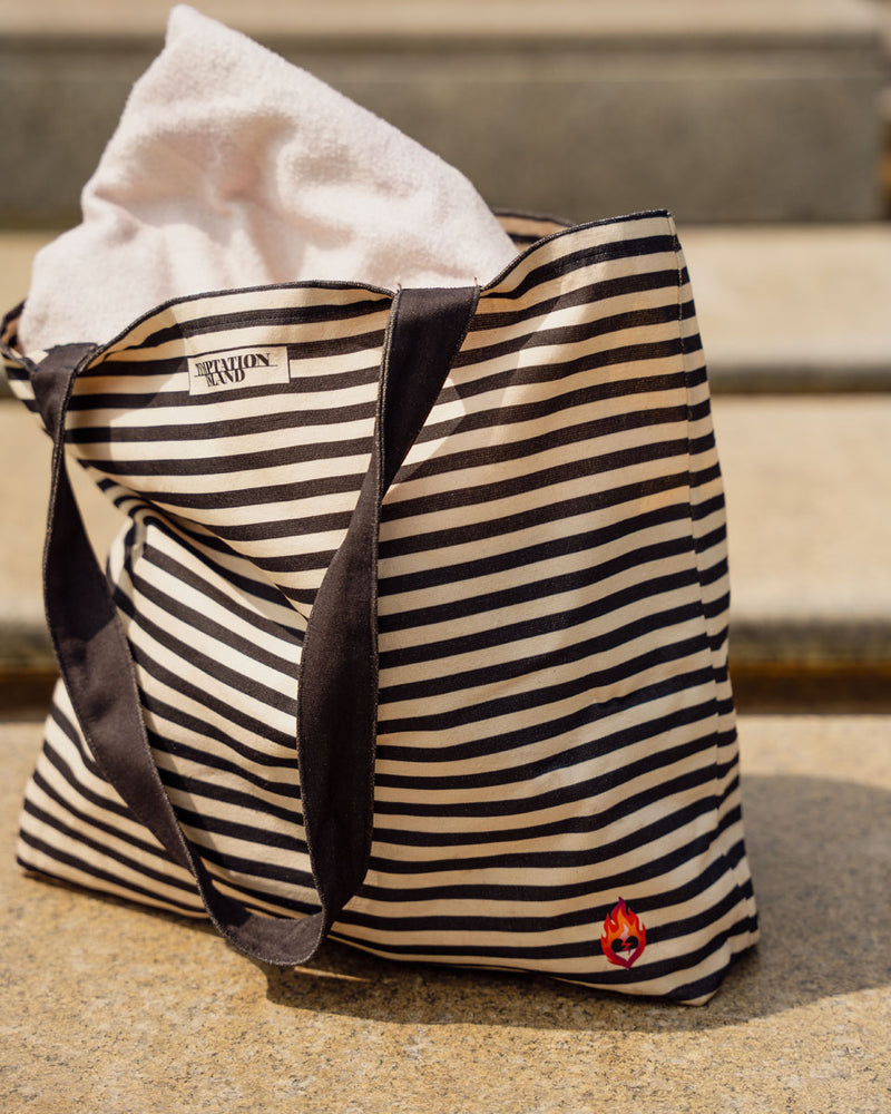 Temptation Island – Temptation Beach Bag (Gestreept)